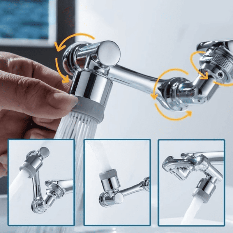 Versatile 1080° Swivel Faucet Adapter