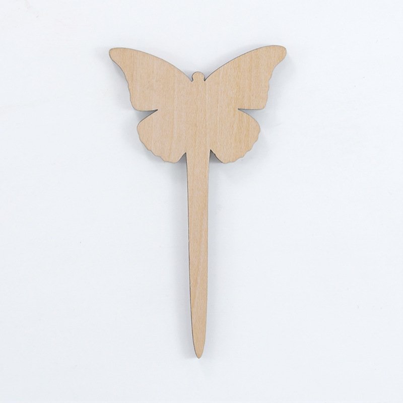 Reusable Wooden Plant Labels for Garden