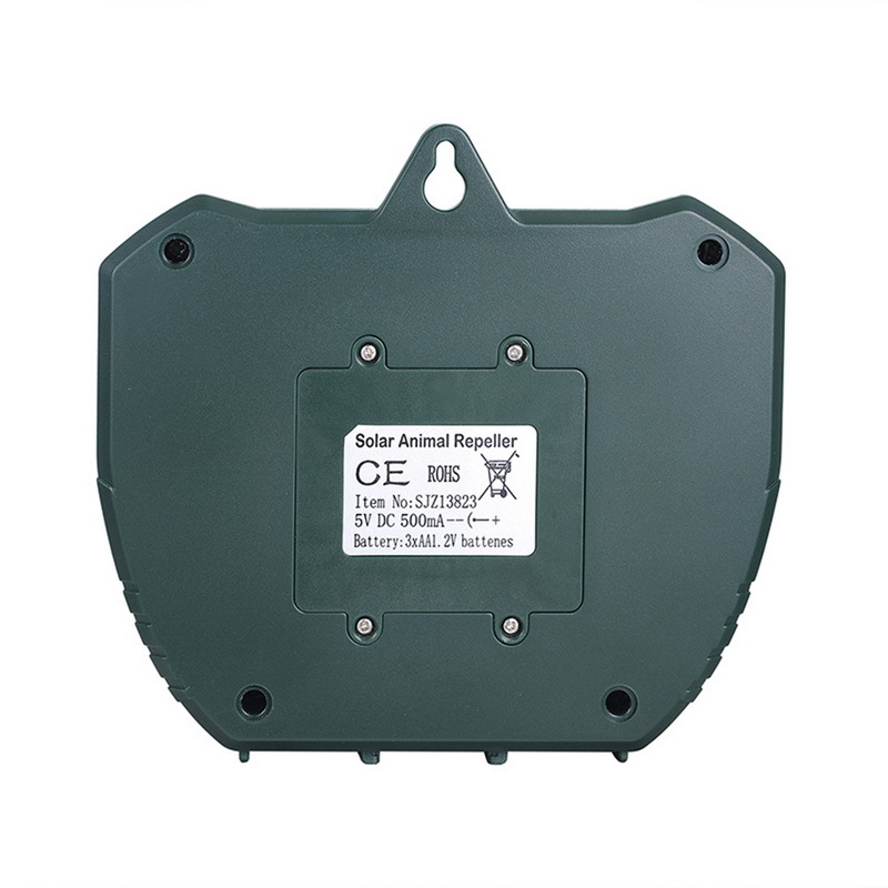 Solar Ultrasonic Pest Repeller for Gardens