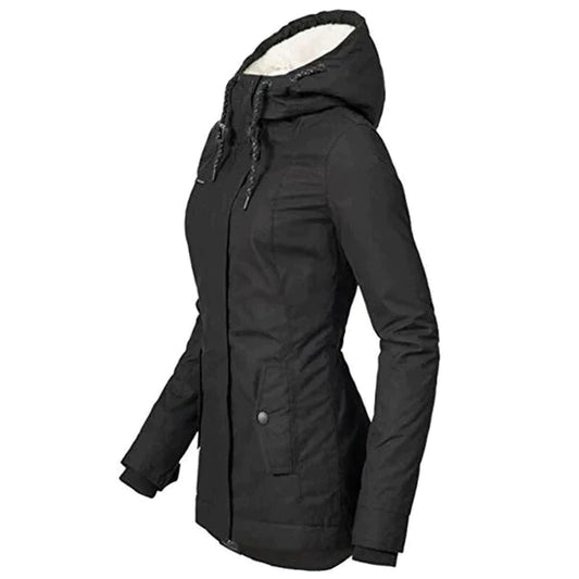 Women's Waterproof Insulated Winter Coat with Hood