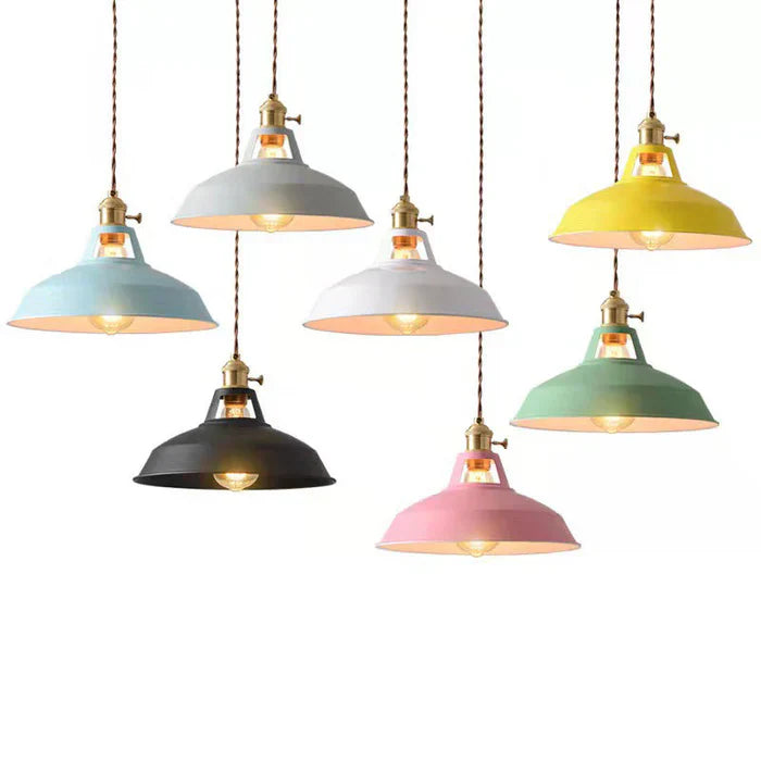 LUMINOUS INDUSTRIA – Retro Metal Hanging Lamp