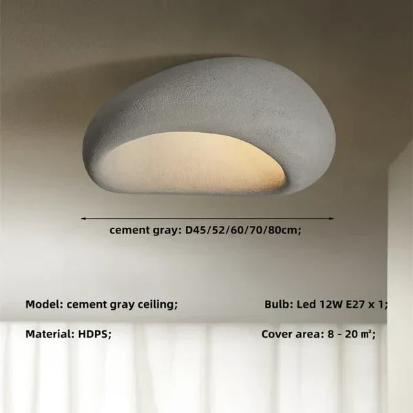 LUMINAIRE – Serene Wabi-Sabi Ceiling Light