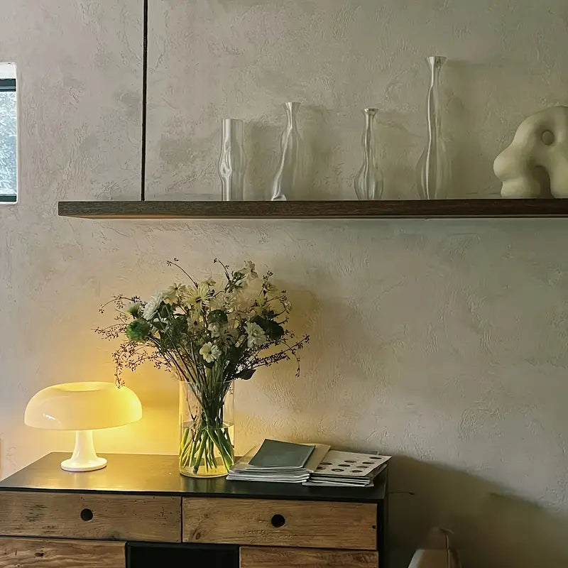 LUMINAIRE – Elegant Portable Mushroom Table Lamp