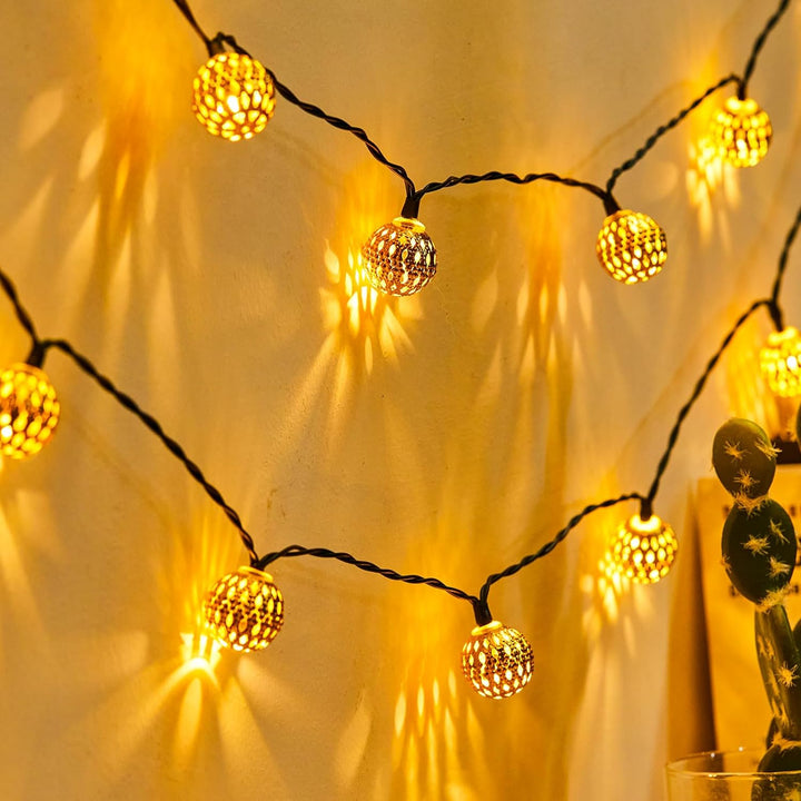 LUMINAIRE – Enchanting Moroccan Solar String Lights