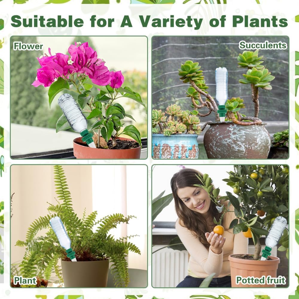 Effortless Self-Watering System for Plants