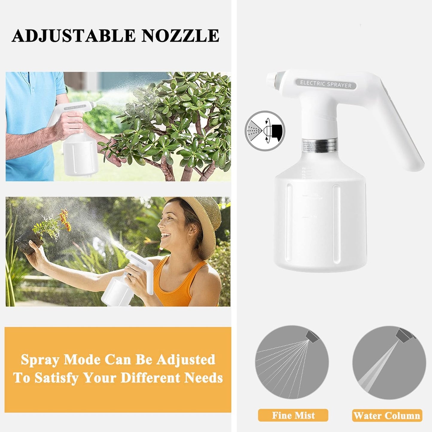 Effortless Electric Plant Watering Spray Bottle