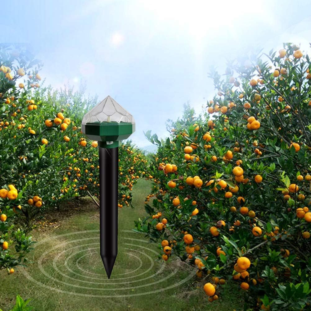 Eco-Friendly Solar Animal Repeller for Gardens