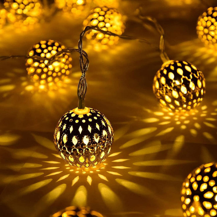LUMINAIRE – Enchanting Moroccan Solar String Lights