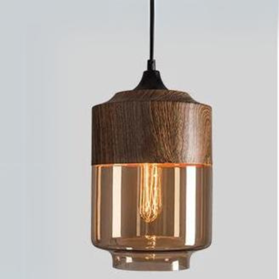 LUMINAIRE – Elegant Scandinavian Wooden Ceiling Light