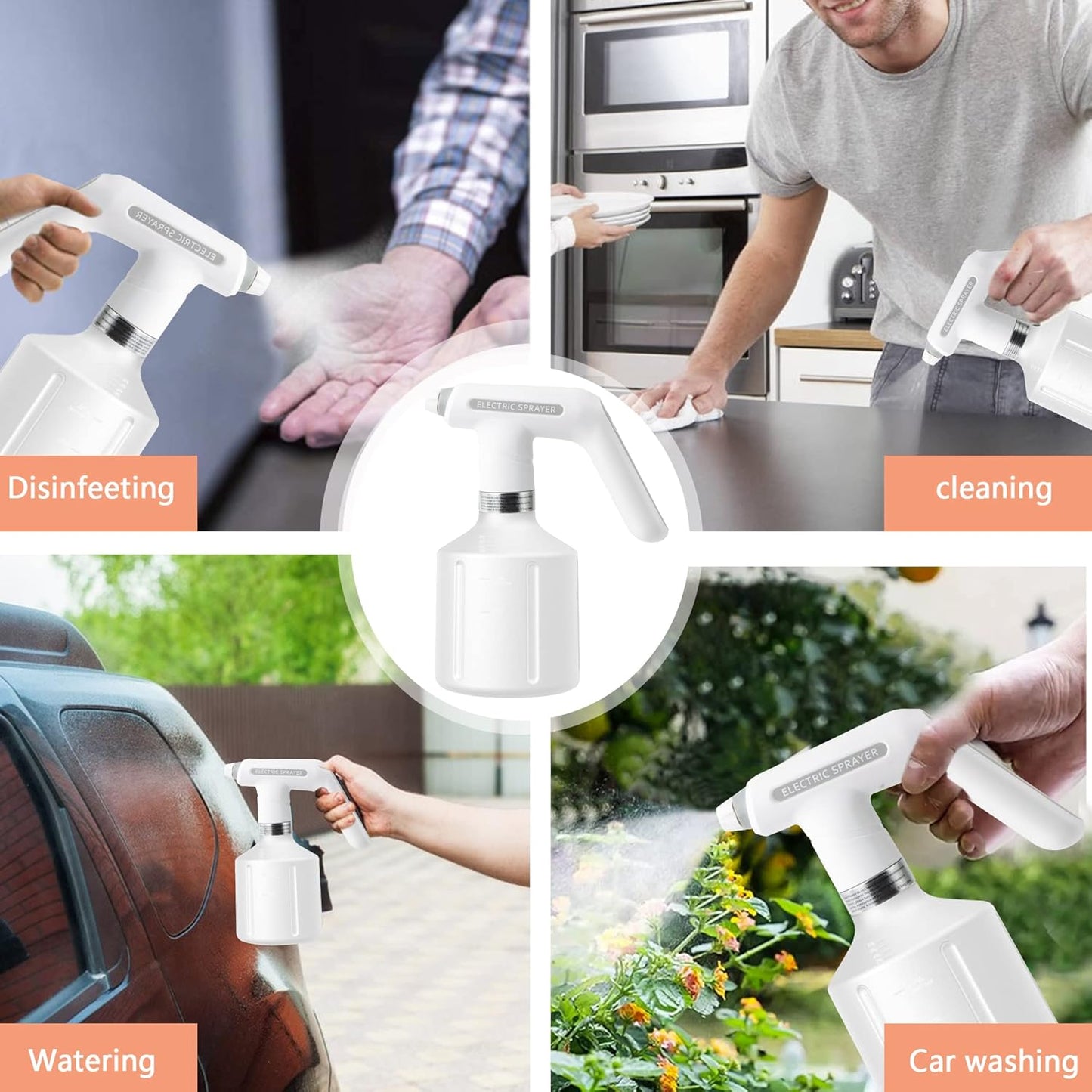 Effortless Electric Plant Watering Spray Bottle