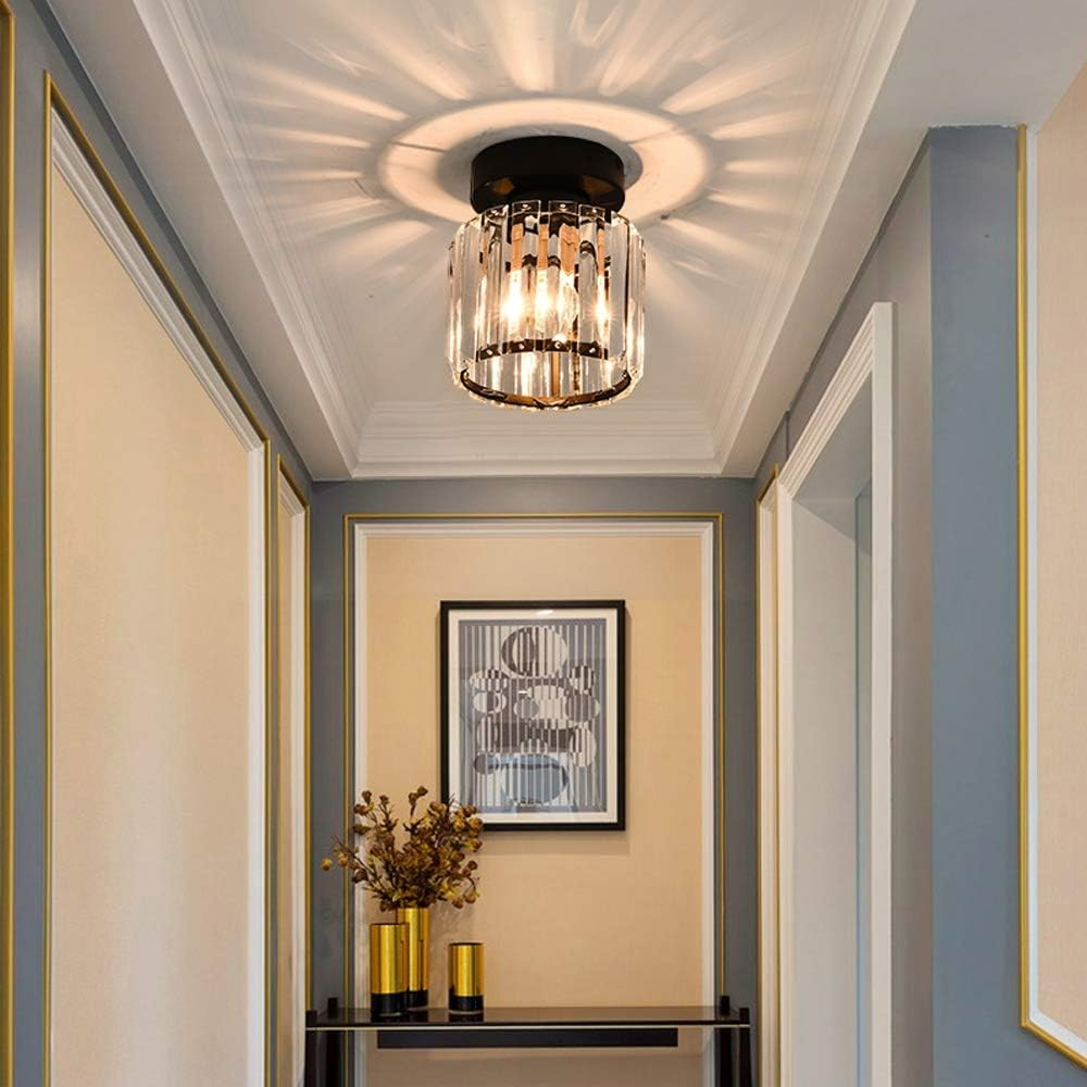 LUMINAIRE – Elegant Crystal Ceiling Light Fixture