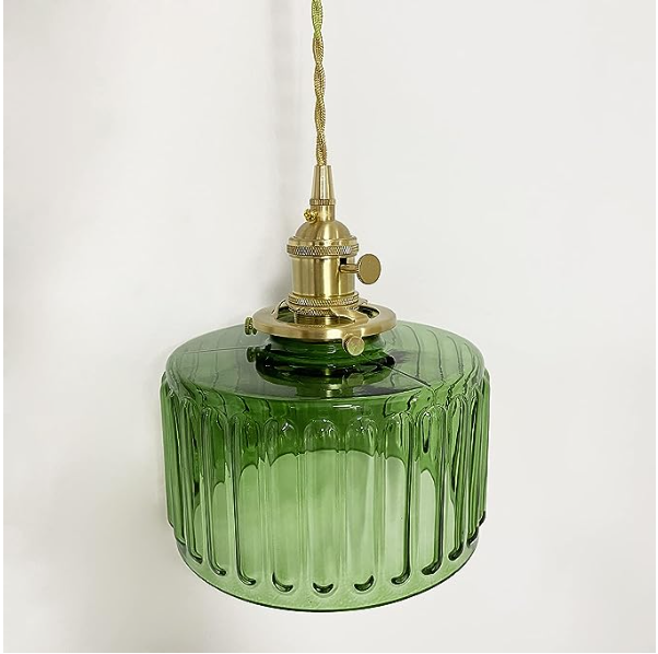 LUMINAIRE – Vintage Crystal Pendant Lamp