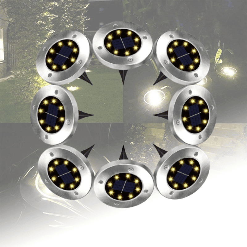 Eco-Friendly Solar LED Garden Lights