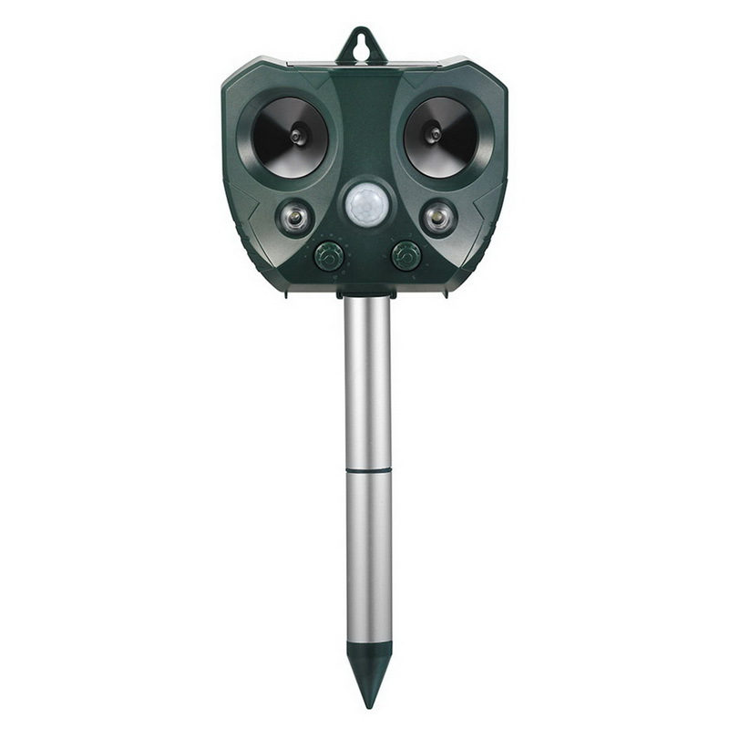 Solar Ultrasonic Pest Repeller for Gardens