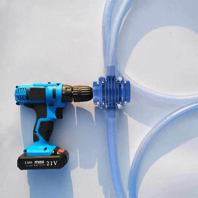 Versatile Self-Priming Drill Attachment