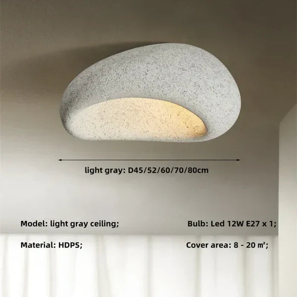 LUMINAIRE – Serene Wabi-Sabi Ceiling Light