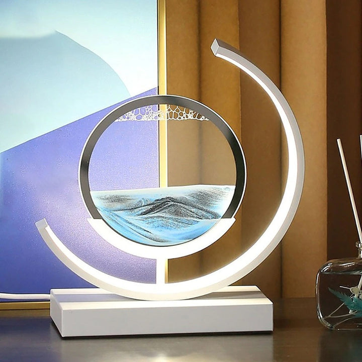 SANDSCAPE – Dynamic 3D Sand Bowl Table Lamp