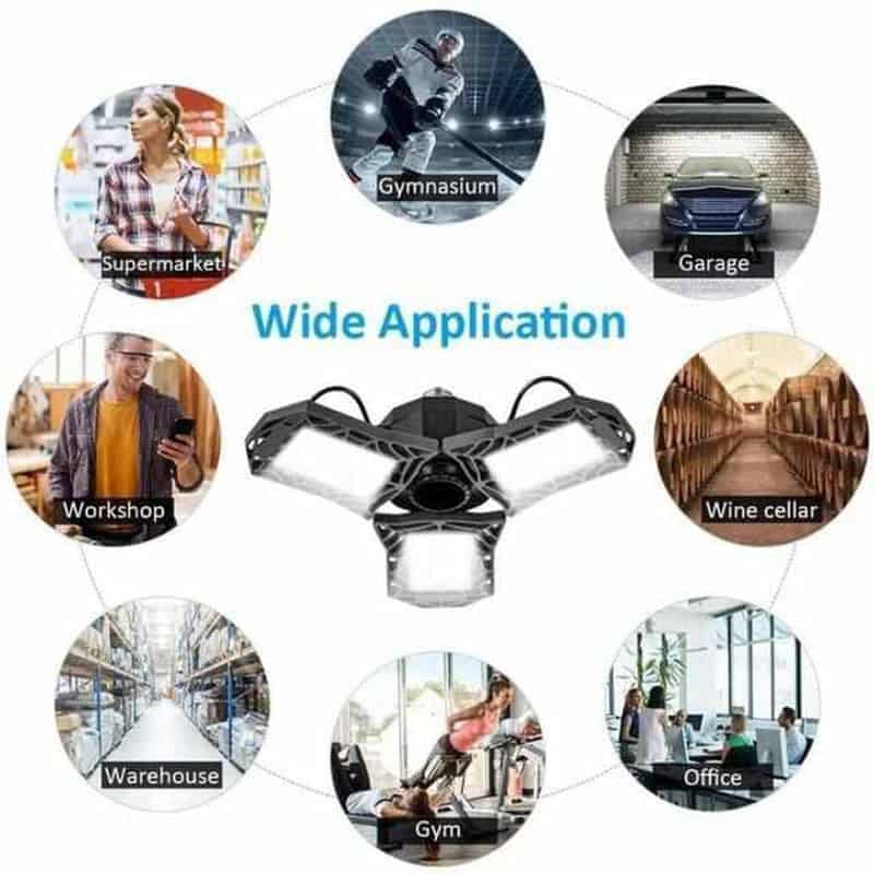 Ultra-Bright Adjustable LED Garage Light