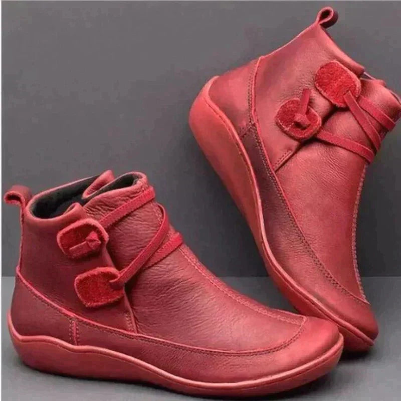 Stylish Winter Ankle Boot with Warm Lining