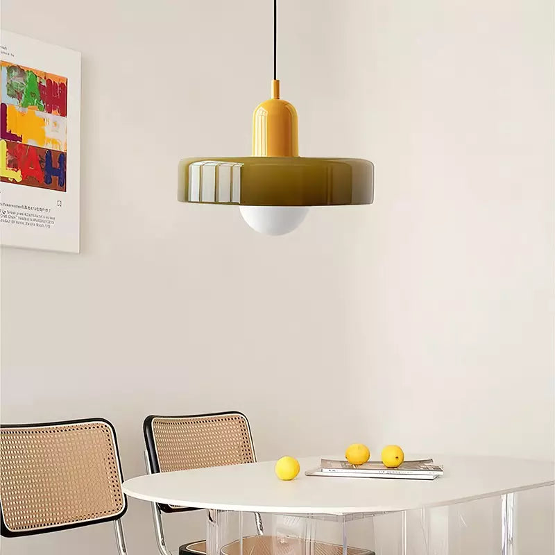 LUMINAIRE ARTISAN – Elegant Bauhaus Pendant Light