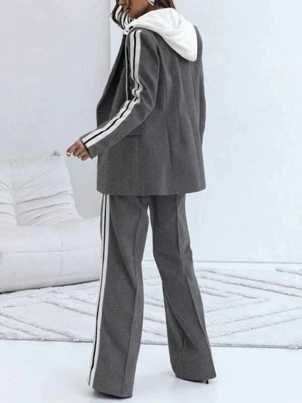 Stylish Women's Blazer and Jogger Set