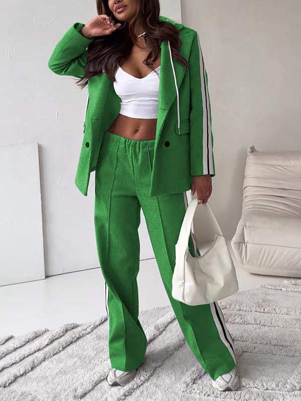 Stylish Women's Blazer and Jogger Set