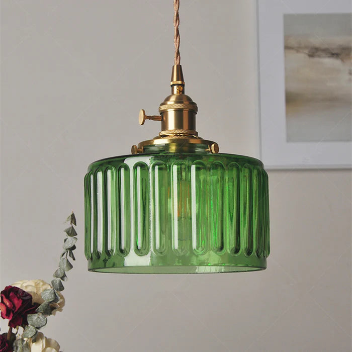 LUMINAIRE – Vintage Crystal Pendant Lamp