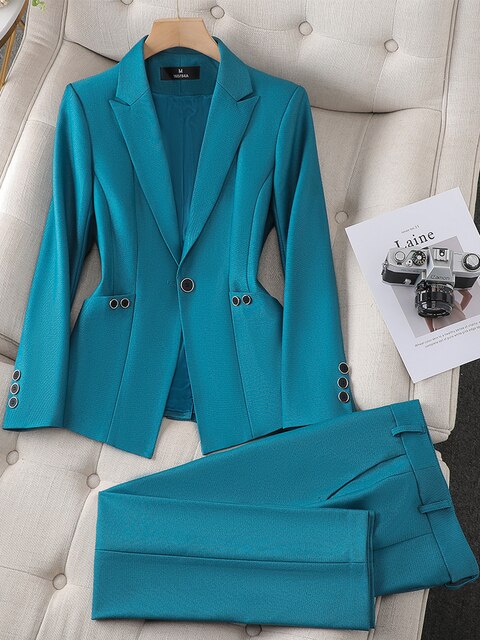 Elegant Tailored Blazer Set for Women