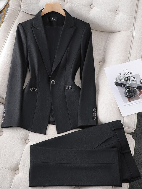 Elegant Tailored Blazer Set for Women