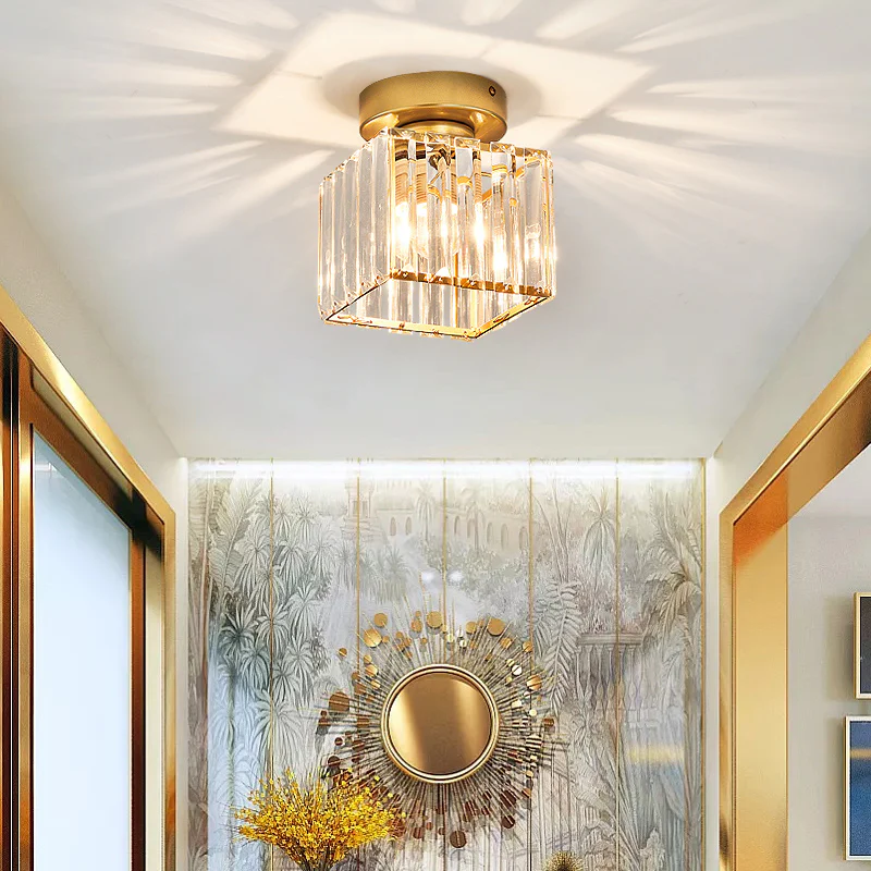 LUMINAIRE – Elegant Crystal Ceiling Light Fixture