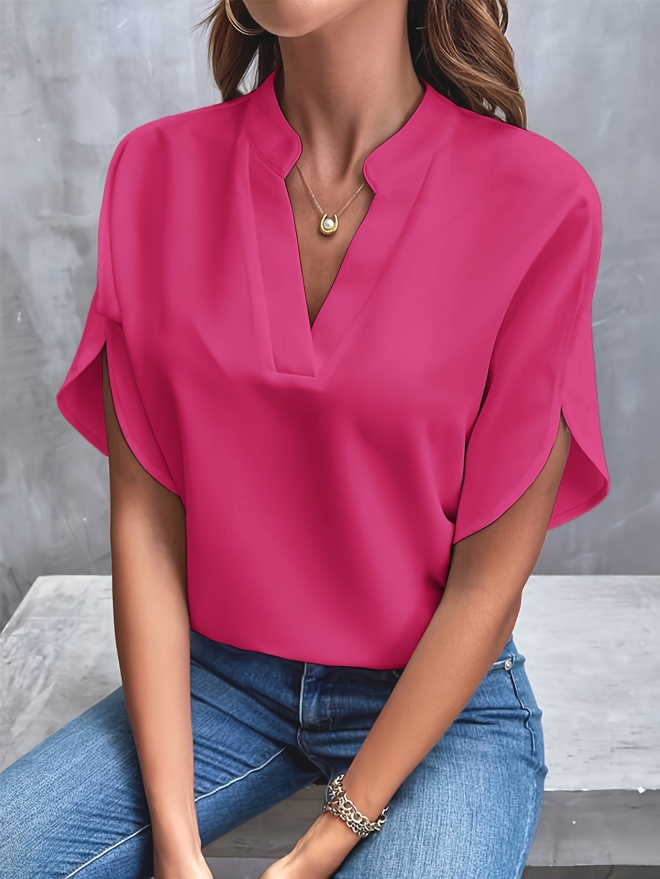 Elegant Lightweight Women's Spring Blouse