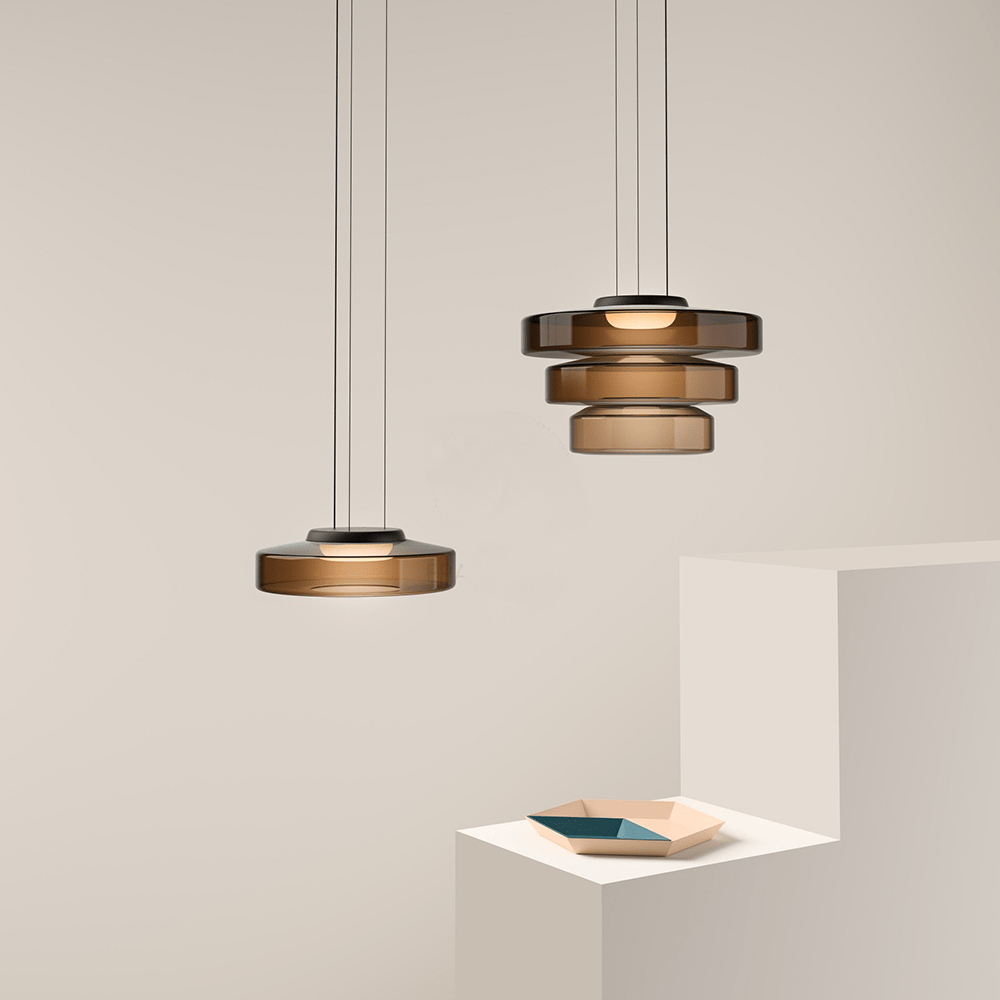 LUMINAIRE – Bauhaus-Inspired Glass Pendant Light