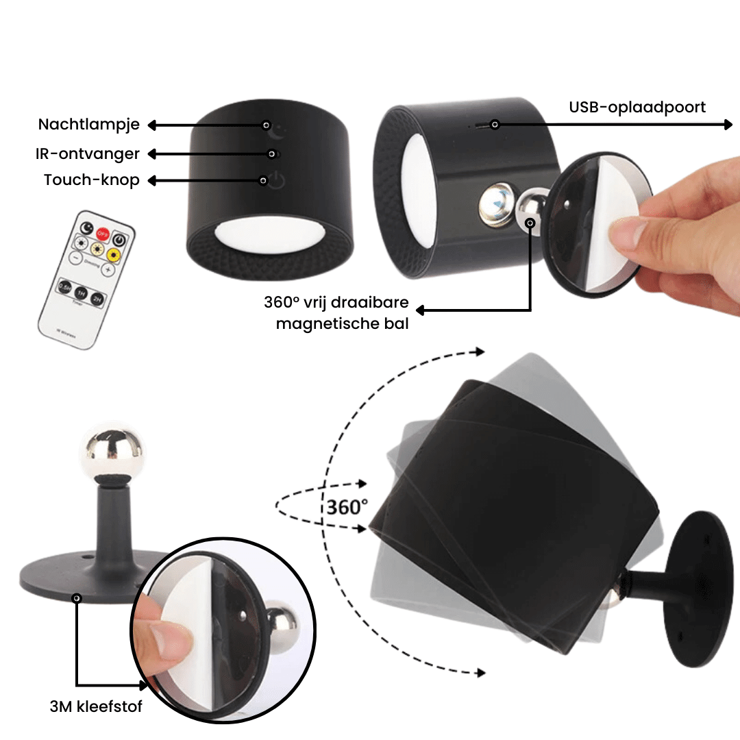 Versatile Wireless Wall Lighting Solution