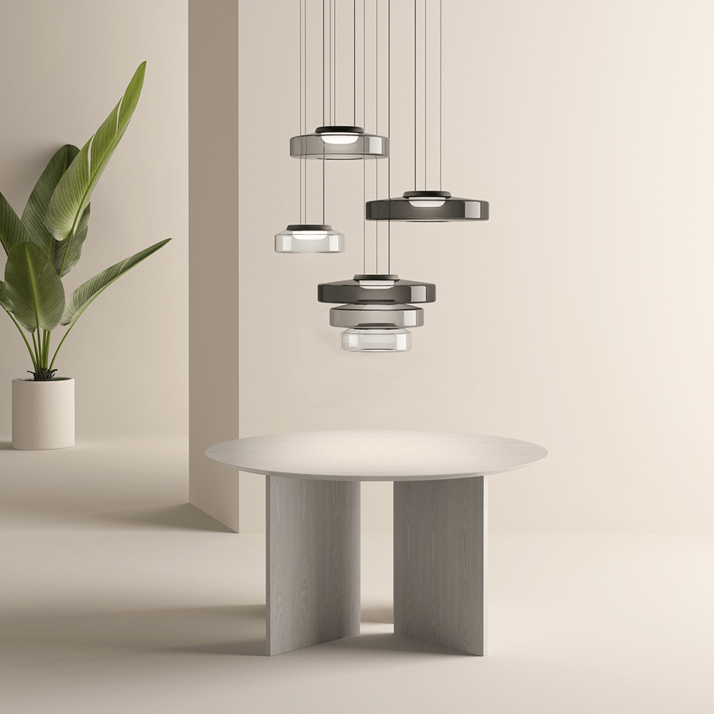 LUMINAIRE – Bauhaus-Inspired Glass Pendant Light