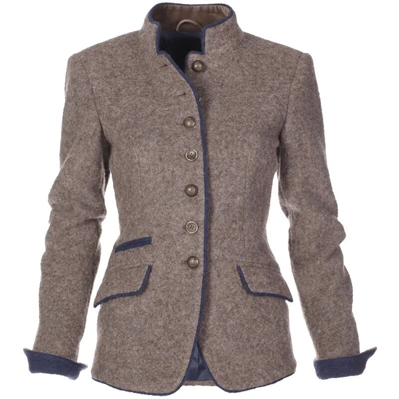 Elegant Women's Slim-Fit Blazer