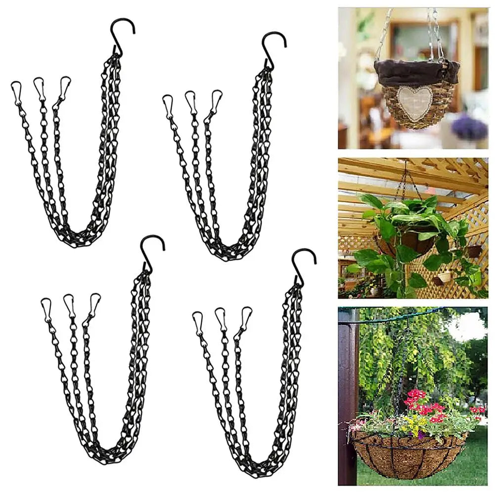 Sturdy Plant Hangers with Robust Chains