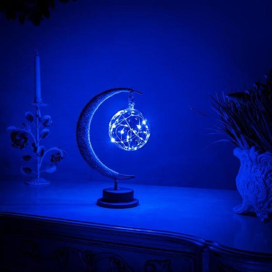 LUNARIS – Enchanting Crescent Moon LED Lamp