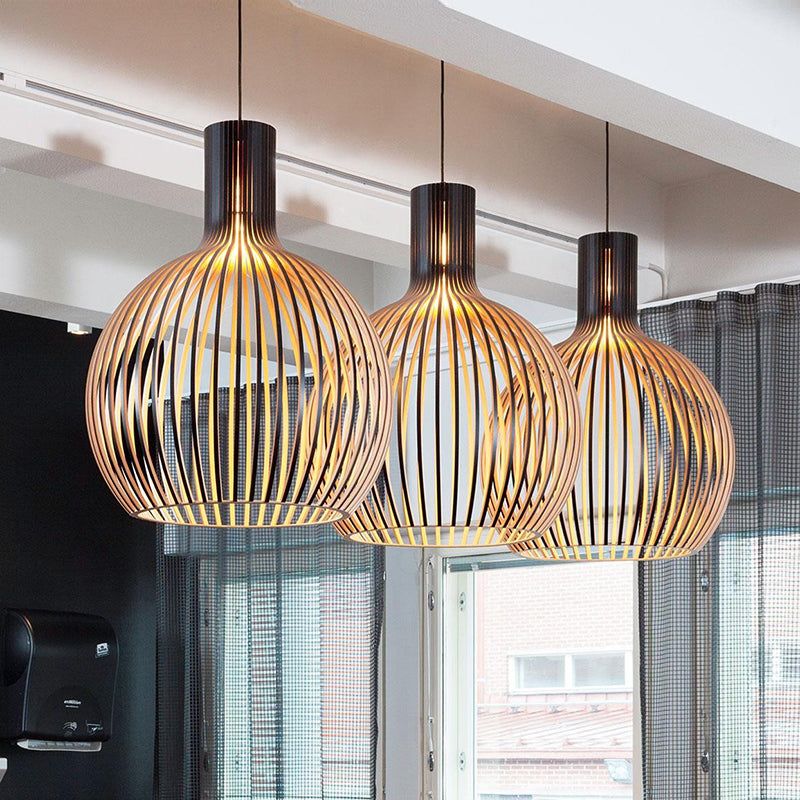 LUMINAIRE WOOD – Handcrafted Wooden Pendant Lamp