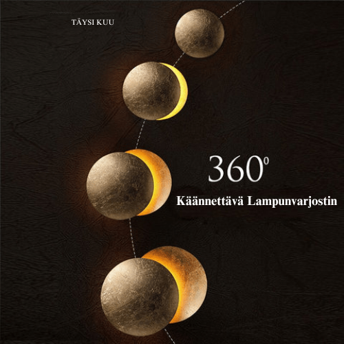 LUMINOUS ECLIPSE – Artistic Wall Lamp with Unique Light Reflections