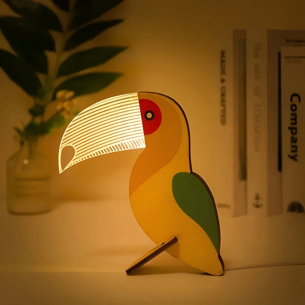 LUMINOUS WILDLIFE – Enchanting Table Lamp for Kids