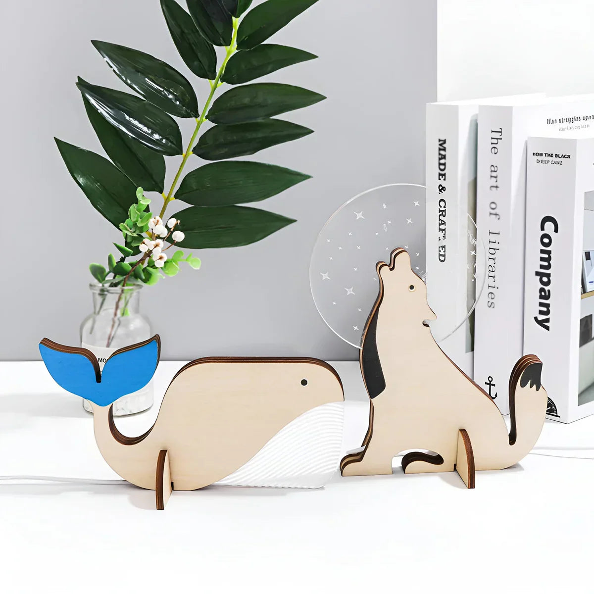 LUMINOUS WILDLIFE – Enchanting Table Lamp for Kids