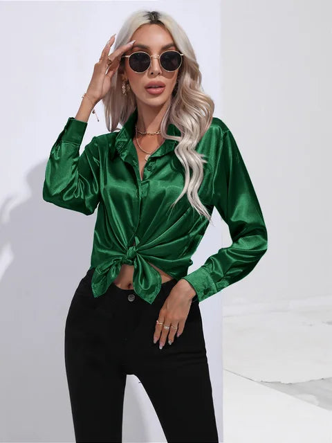 Chic Satin Blouse for Every Occasion