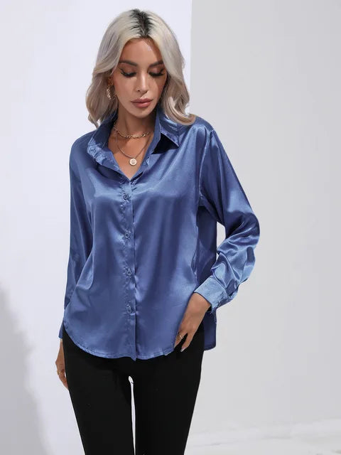 Chic Satin Blouse for Every Occasion