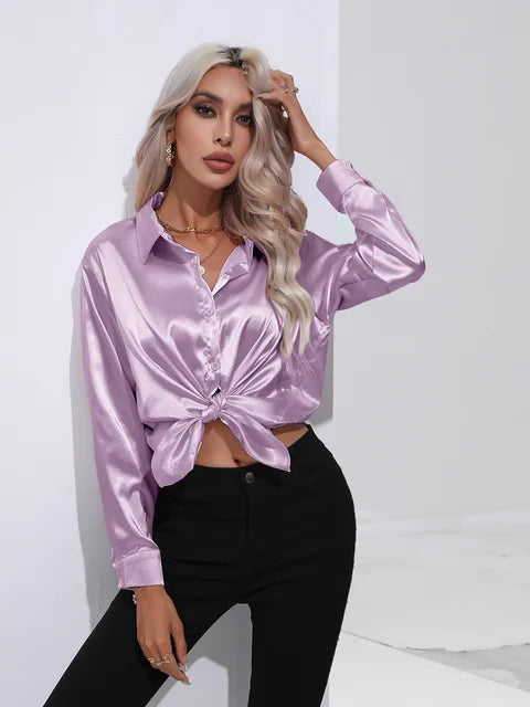 Chic Satin Blouse for Every Occasion