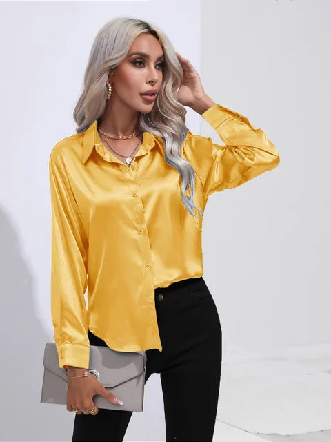 Chic Satin Blouse for Every Occasion