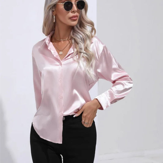Chic Satin Blouse for Every Occasion