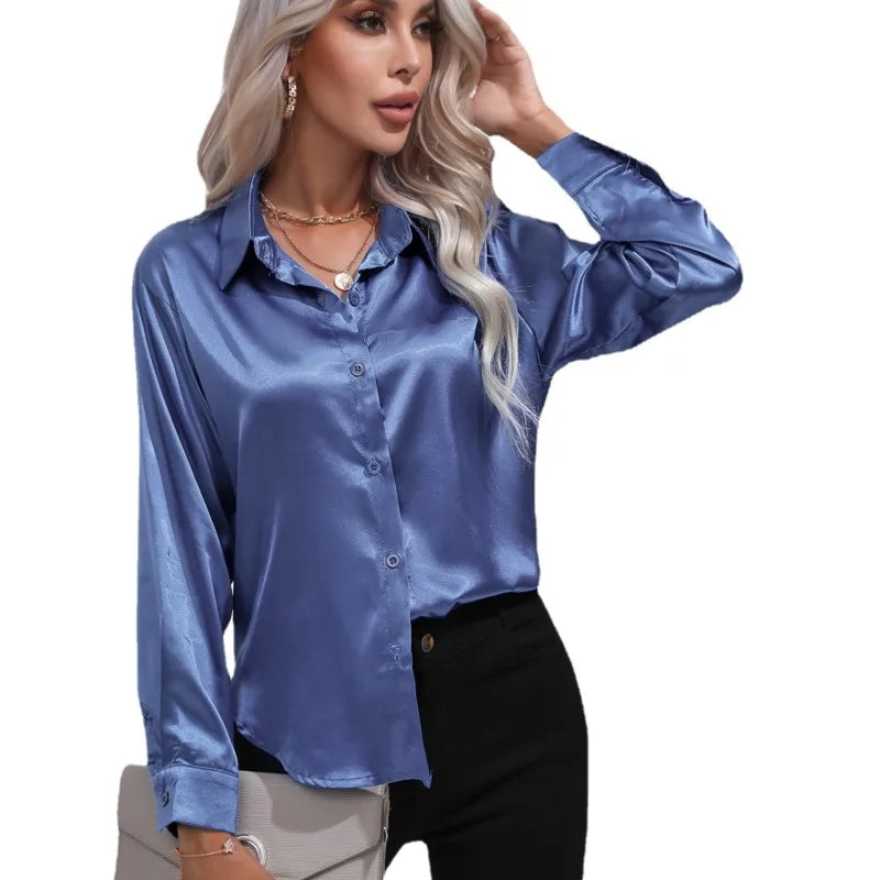 Chic Satin Blouse for Every Occasion