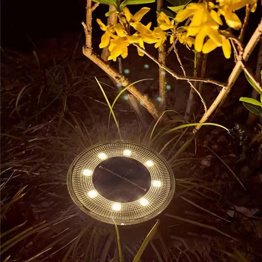 Elegant Solar Ground Lamp for Gardens