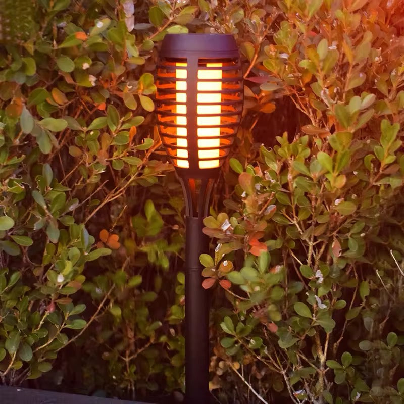 Eco-Friendly Solar Torch Lamp for Gardens