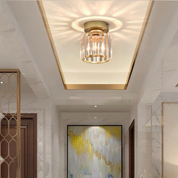 LUMINAIRE – Elegant Crystal Ceiling Light Fixture
